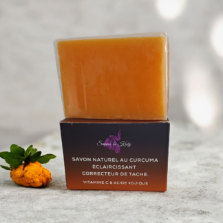 SAVON NATUREL AU CURCUMA ÉCLAIRCISSANT